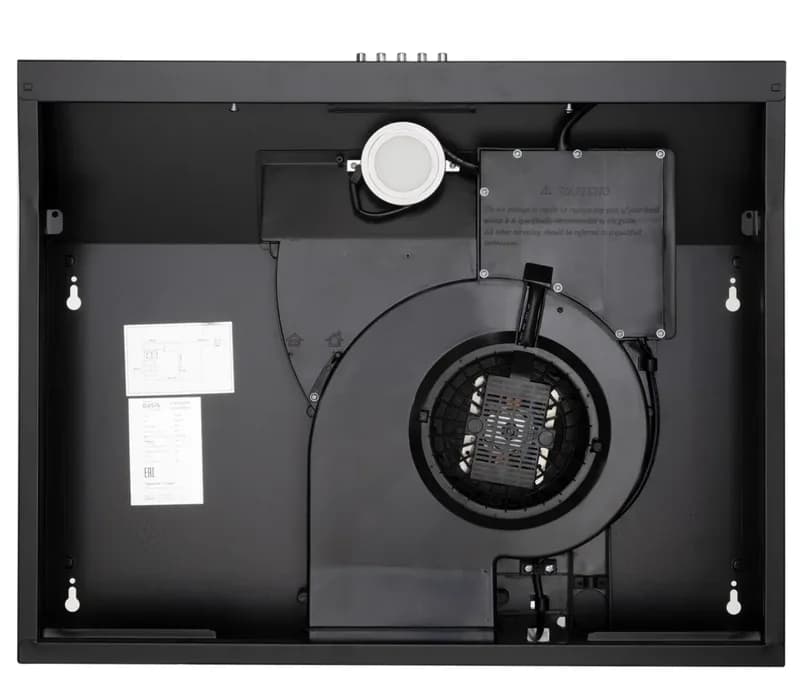 Вытяжка козырьковая OASIS PO-60B (F)  280 м³/ч, черный — фото 5