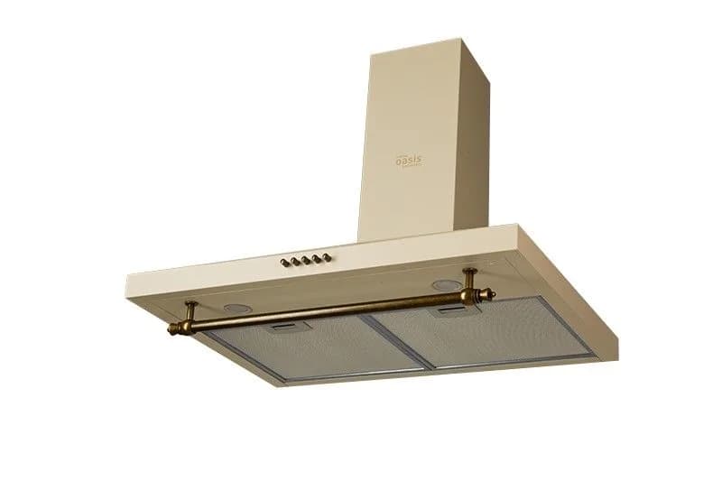Вытяжка каминная OASIS KB-60R (316 Бежевый рустик,600 м³/ч — фото 2