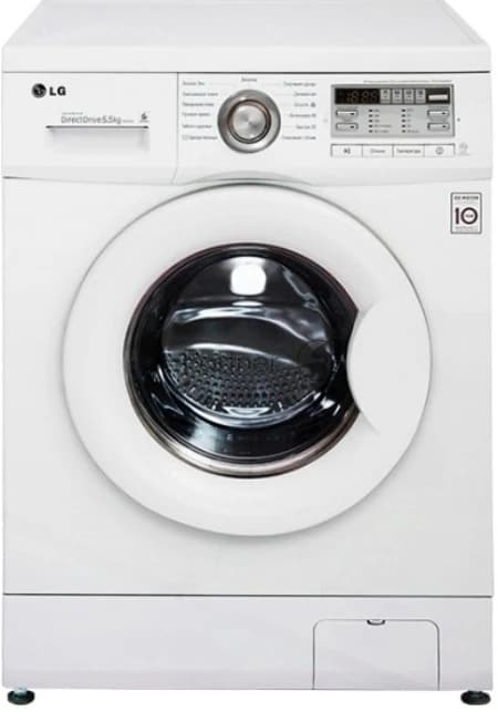 LG LG Стиральная машина LG F10B8MD белая, загрузка фронтальная 5