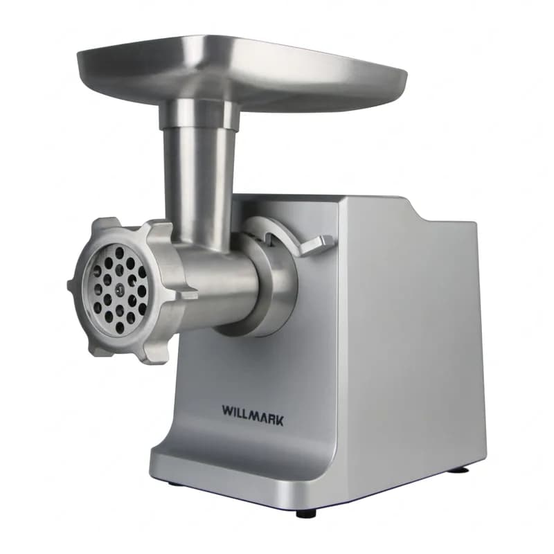 Электромясорубка WILLMARK WMG-3080S (3000Вт,3.2кг/мин,мет.шест.редукт,мет.корпус,ков.нож,рев,2г.гар)