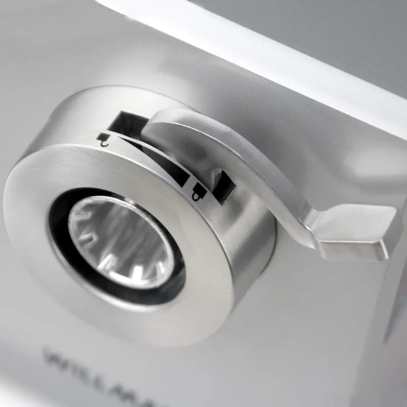 Электромясорубка WILLMARK WMG-3080S (3000Вт,3.2кг/мин,мет.шест.редукт,мет.корпус,ков.нож,рев,2г.гар) — фото 4