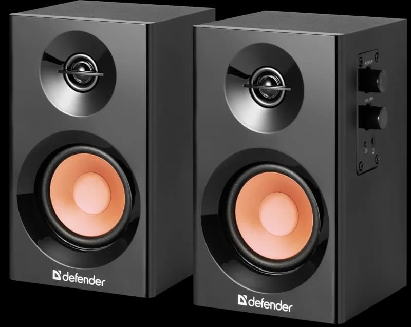 Колонки DEFENDER AURORA S12, 2*5w, дерево (от сети) [65415]