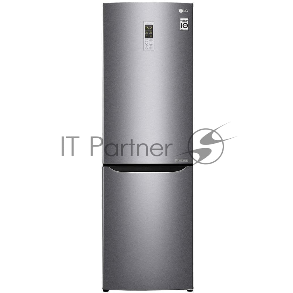 LG Холодильник LG GA-B419SLGL графит двухкамерный 223/79л морозилка снизу, No Frost