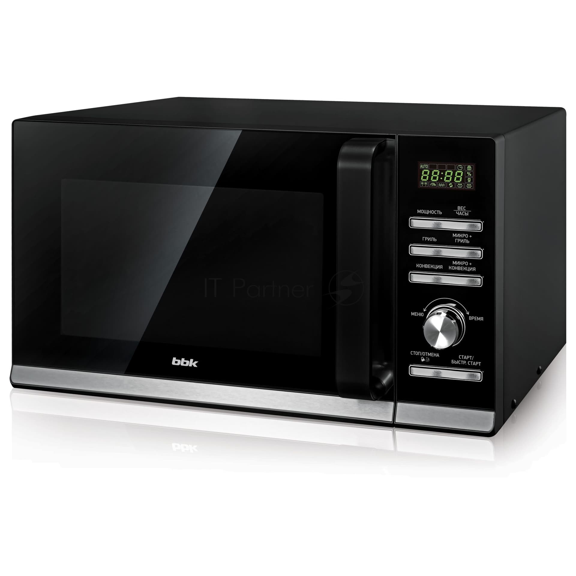 BBK BBK Микроволновая печь BBK 25MWC-991T/B черный/серебристый, 25 л