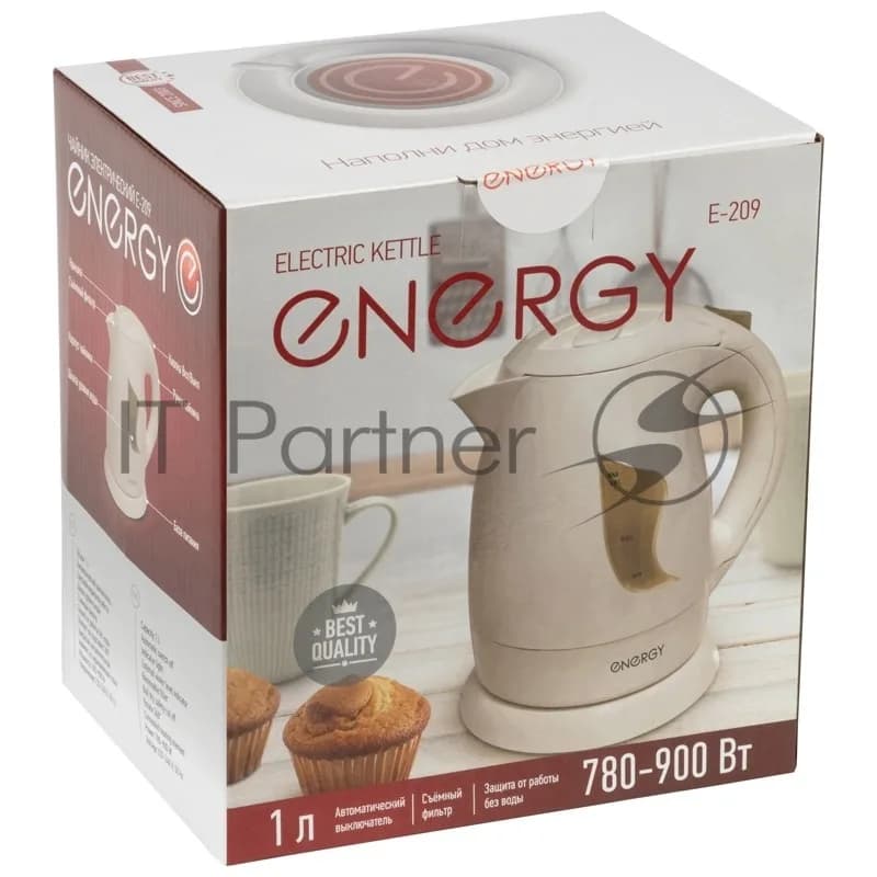 ENERGY Energy Чайник электрический Energy E-209 пластиковый,1л