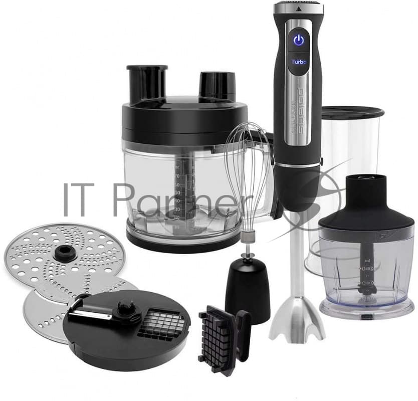 Polaris Блендер погружной Polaris PHB 1589AL CUBE черный, 1500 Вт