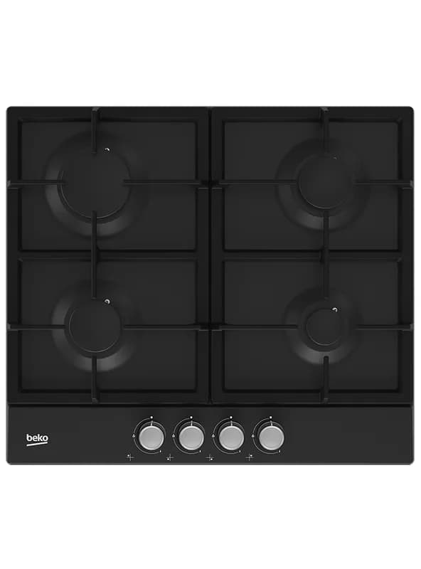 Встраиваемая газовая поверхность Beko HIAG64225SB, черный