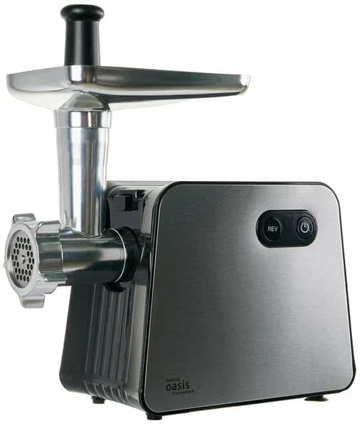 Мясорубка Oasis MG-TK2 2000 Вт,Черный, серебристый,