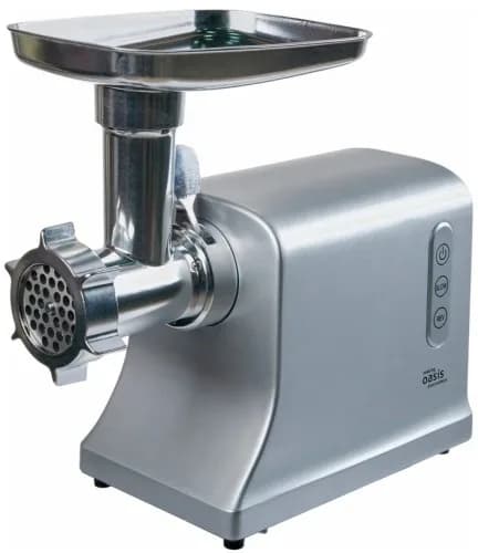 Мясорубка Oasis MG-DM3 Корпус алюминий, 2500 Вт,Серебристый