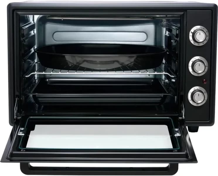 Электрическая мини-печь Oasis M-70CB2 Черный,70л,конвекция,Двойное стекло — фото 2