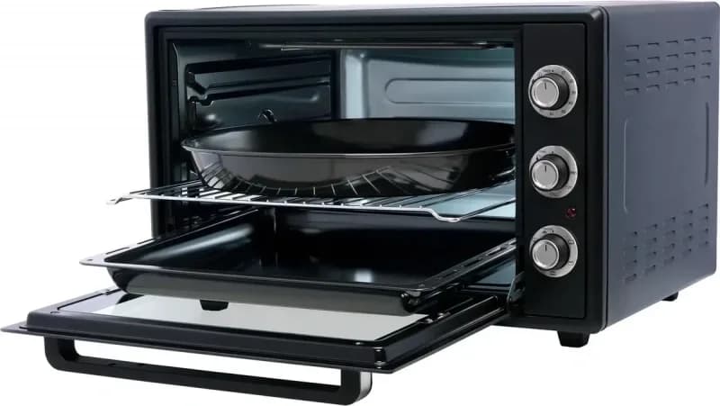 Электрическая мини-печь Oasis M-70CB2 Черный,70л,конвекция,Двойное стекло — фото 4