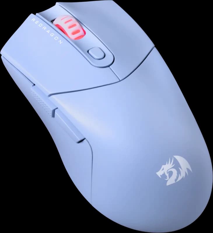Мышь беспроводная Redragon St4r Pro синяя, 6кн, BT+2.4G, 26000dpi, легк, USB [72267] — фото 4