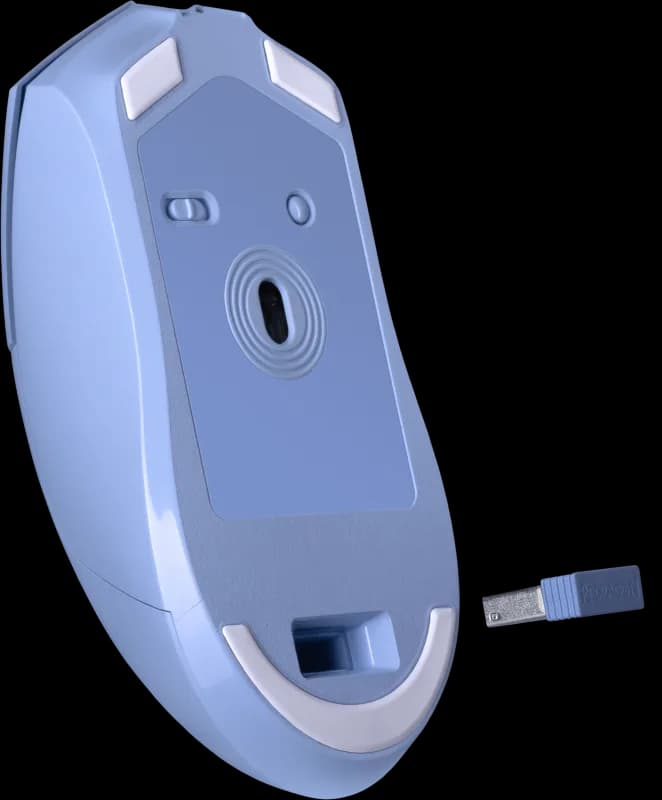 Мышь беспроводная Redragon St4r Pro синяя, 6кн, BT+2.4G, 26000dpi, легк, USB [72267] — фото 5