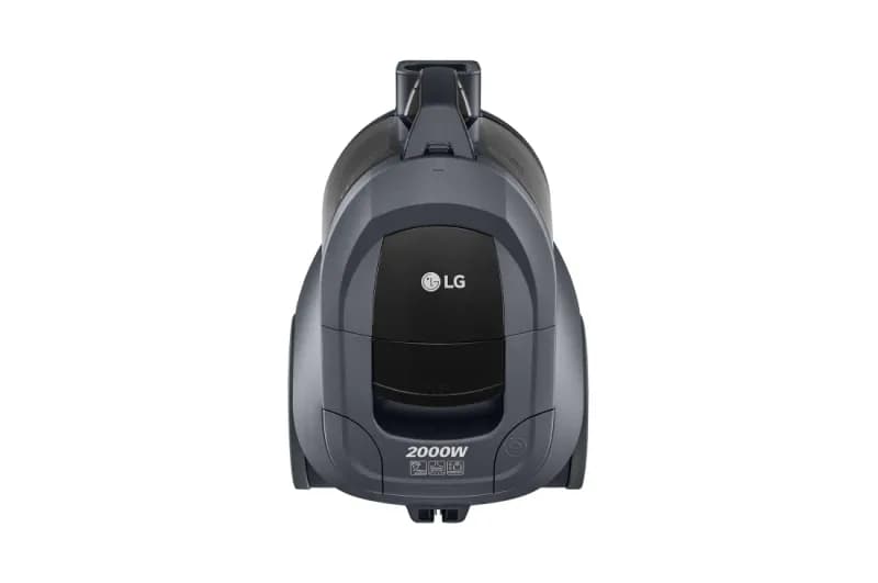Пылесос LG VC5420NHTСG , турбощетка, серый, управление на ручке — фото 2