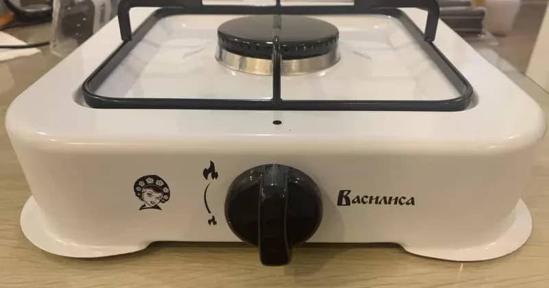 Газовая плита Василиса ВА-6501, одноконфорочная, белый — фото 3