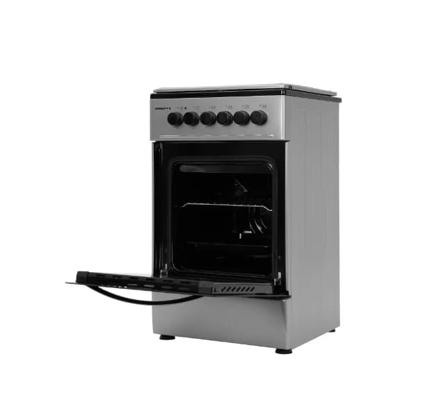 Плита комбинированная KRAFT KF-FSK5302ES серый/черный — фото 2