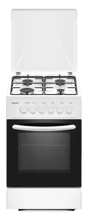 Комбинированная плита KRAFT KF-FSK5302EW белый