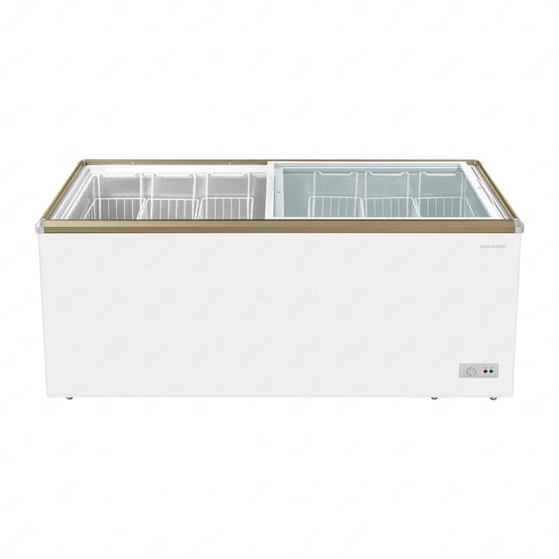 Морозильный ларь WILLMARK FSL-580X-4 (550л.,до -24С, стекл. дверь, 6 корз.,замок, белый, гар.3 года) — фото 3