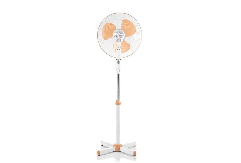Вентилятор напольный Centek CT-5004 (бежевый)  40Вт, 2 шт/уп., LED, 43см, 1.25 м, лучевая решетка — фото 2