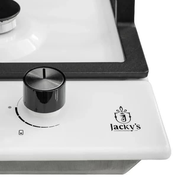 Газовая варочная панель JACKY`S JH GW333W, белый домино — фото 5