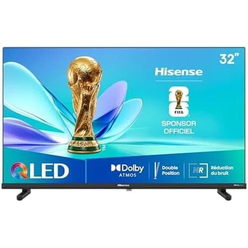 Телевизор 32" HISENSE A5 Q Qled,Smart,Full HD,Wi-Fi,безрамочный