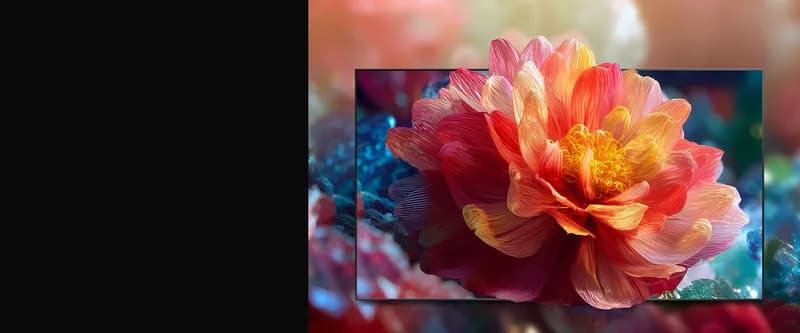 Телевизор 85" HISENSE 85E7S QLED, 4K Ultra HD, черный, СМАРТ ТВ, VIDAA — фото 2