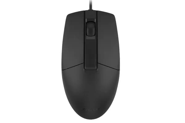 Мышь A4Tech OP-335s, черная, SILENT, USB