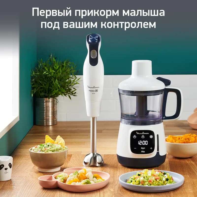 Универсальный набор 4 в 1 Moulinex Yummy Gourmet DD55W110, для детского питания — фото 2