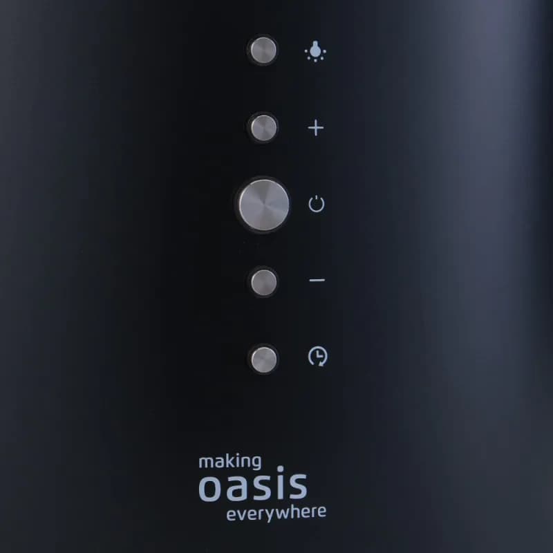 Вытяжка цилиндрическая OASIS PRO KR-50B (черная, 35см, 1050 м³/ч) — фото 5