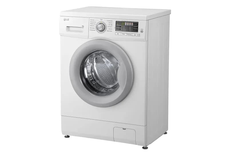 Стиральная машина LG F10B8LD7 белая,5кг,1000об,серебристый люк, — фото 4