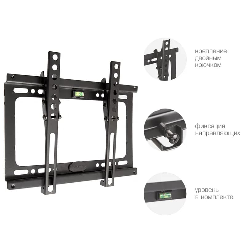 Настенный кронштейн KROMAX IDEAL-6 BLACK — фото 2