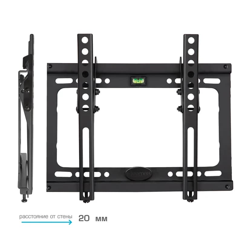 Настенный кронштейн KROMAX IDEAL-6 BLACK — фото 4