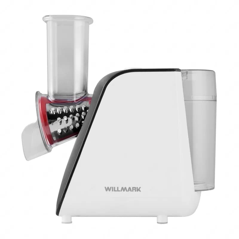 Овощерезка WILLMARK WSM-7830 (200Вт, DC мотор, 5 насадок + отсек для хранения) — фото 4