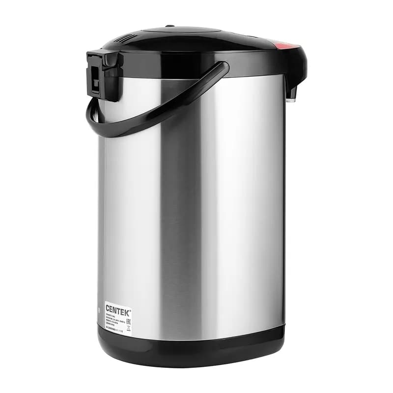 Термопот Centek CT-0082 White 5л, 850Вт, 3 способа подачи воды, корпус из нержавеющей стали — фото 4