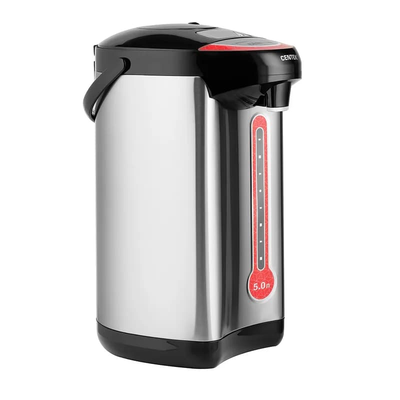 Термопот Centek CT-0082 White 5л, 850Вт, 3 способа подачи воды, корпус из нержавеющей стали — фото 5