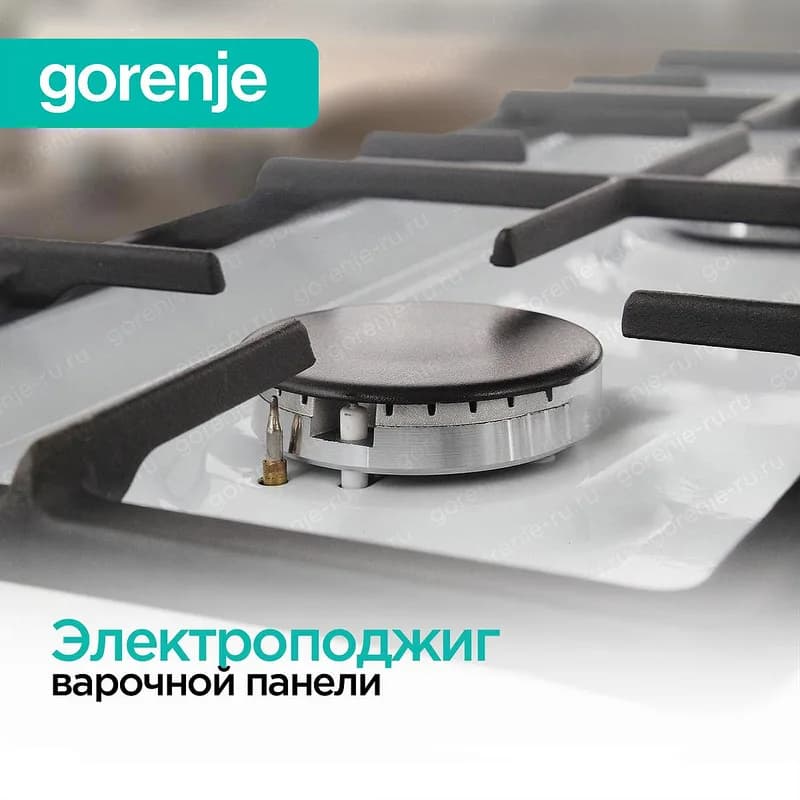 Комбинированная плита GORENJE GK5A21WH белый — фото 4