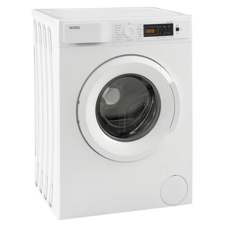 Стиральная машина VESTEL Bojena WMS8100T1W белая,8кг,1000об,с паром