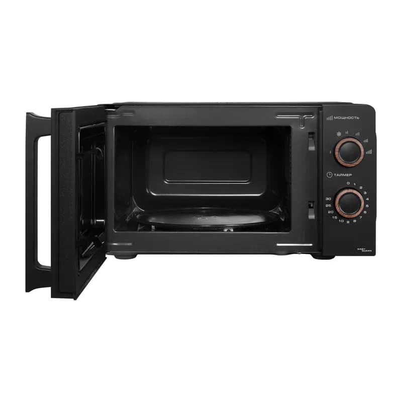 Микроволновая печь WILLMARK WMO-203MMW (20л,700Вт,6 ур.мощн,размороз,механ.ПУ,сер.мат./зеркал.дверц) — фото 5
