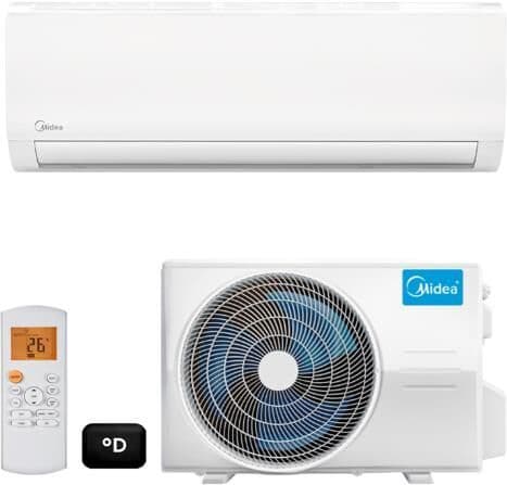 Midea Сплит-система Midea Favorite MSFRW-12HRN8-I до 35м2, 12000BTU, с голосовым помощником, (комплект из 2-х коробок)