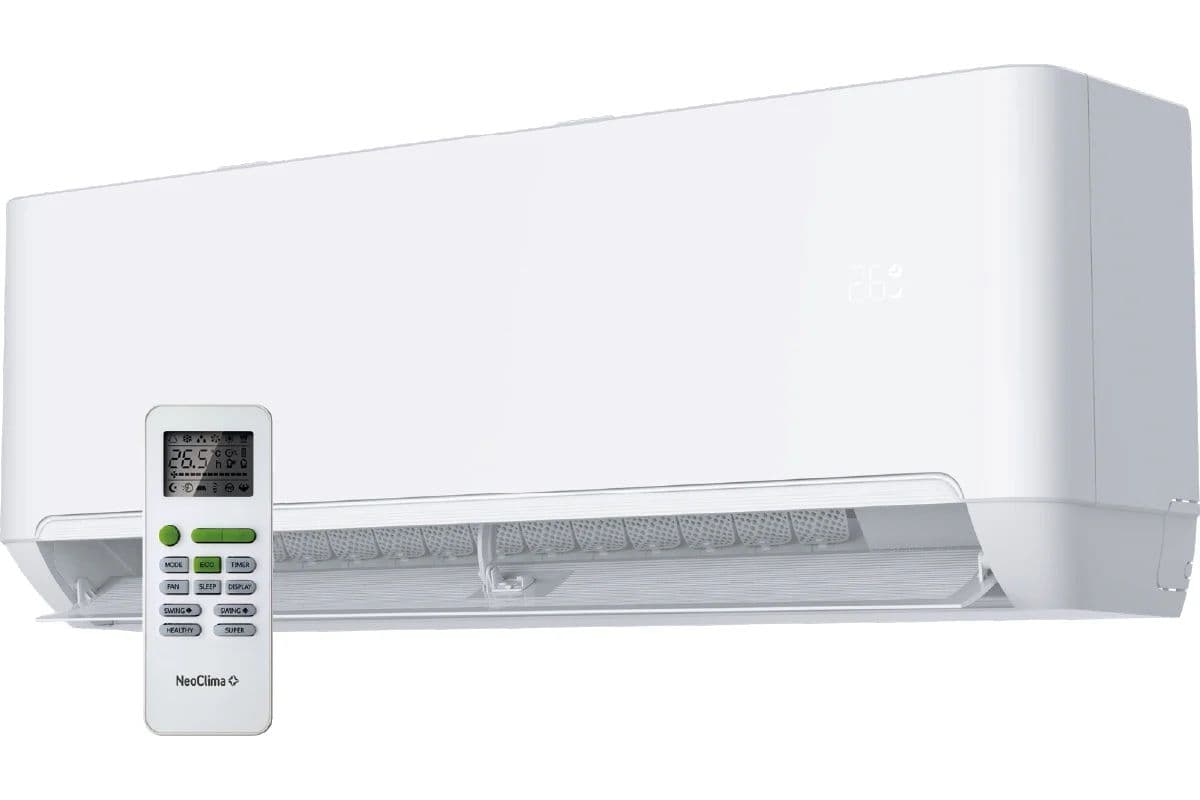 NEOCLIMA Neoclima Кондиционер сплит-система настенного типа Neoclima Pro-Health NS/NU-HAP12T32 12000 BTU, 35 м²