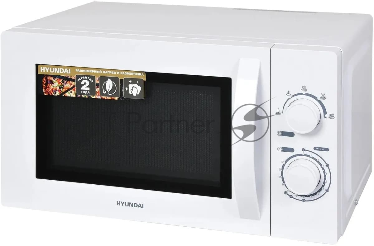 HYUNDAI Hyundai Микроволновая печь Hyundai HYM-M2059 белый, 20 л