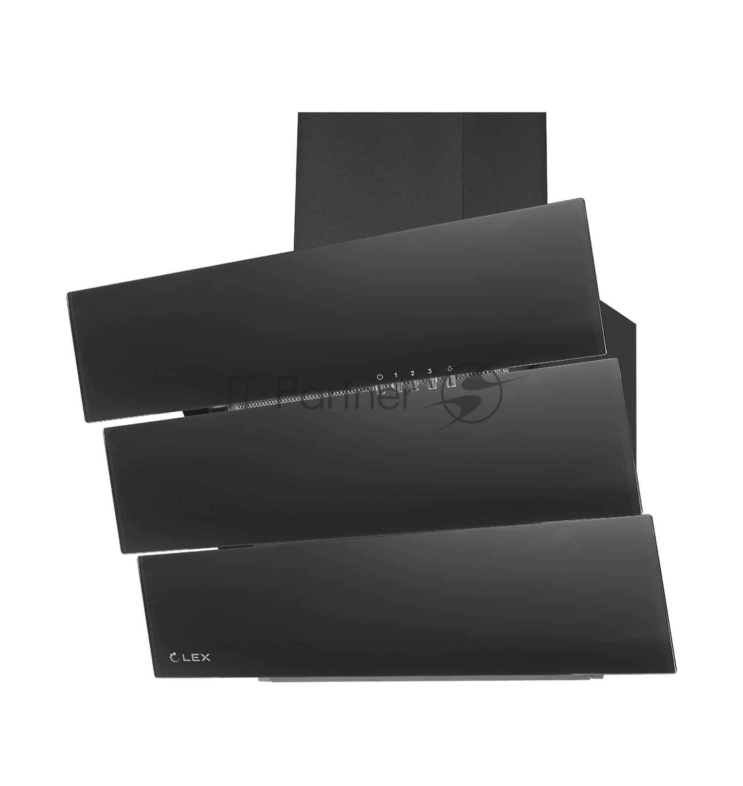 LEX LEX Вытяжка каминная LEX Rio G 600 черная, 59
