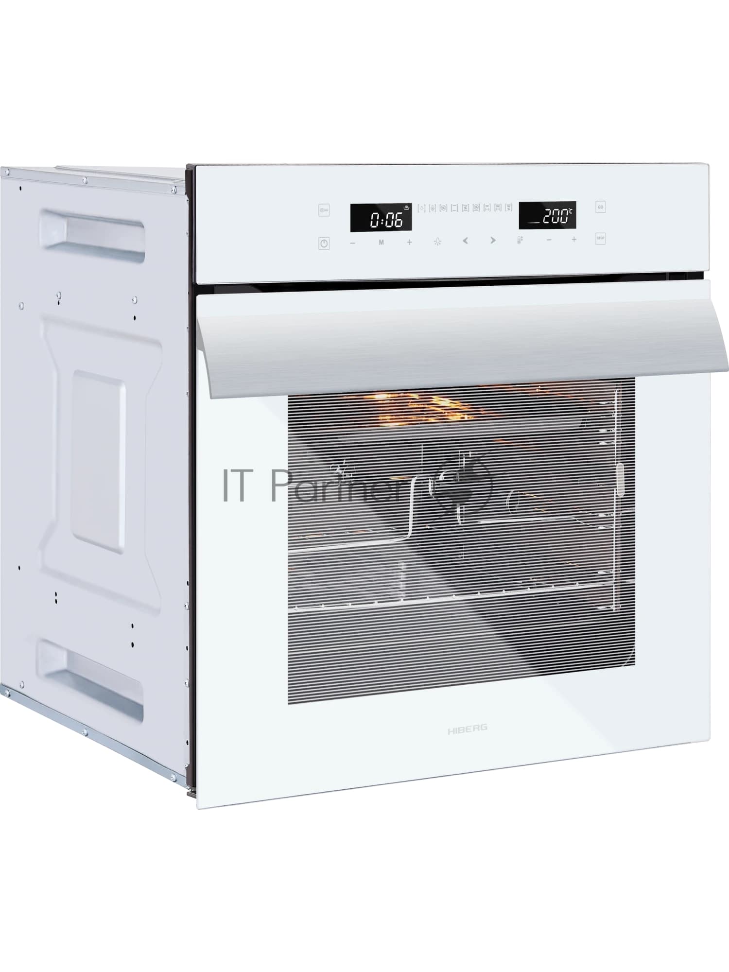 HIBERG Духовой шкаф электрический HIBERG VM 6192 W, встраиваемый