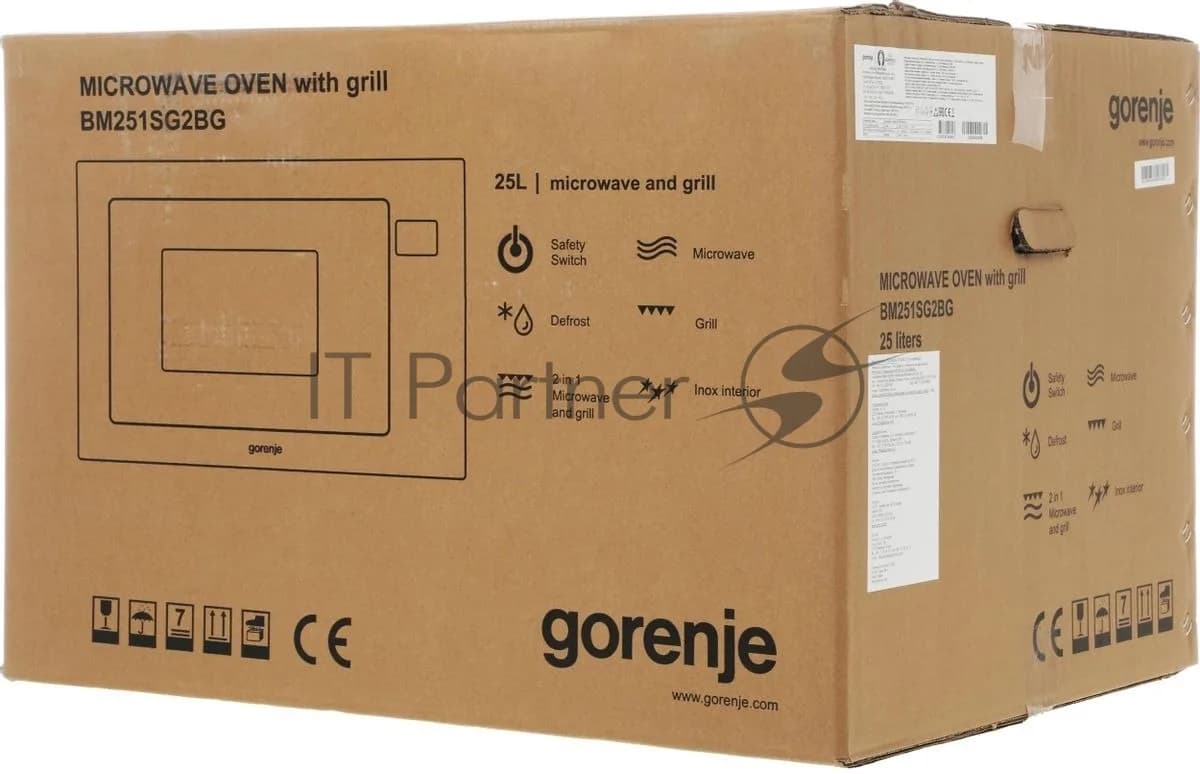 GORENJE Gorenje Встраиваемая микроволновая печь Gorenje BM251SG2BG, 25л