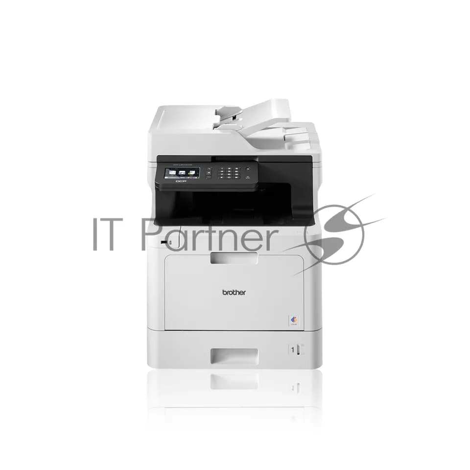 Brother МФУ лазерное Brother DCP-L8410CDW, P/C/S, цветной, А4, 31 стр/мин, 512 Мб, Duplex, ADF50, GigaLAN, WiFi, USB, старт.картриджи 3000/1800 стр.