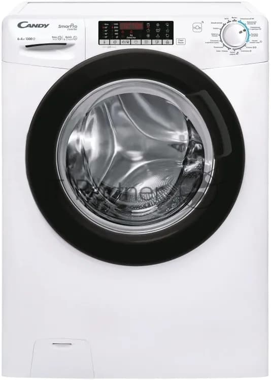 CANDY Стиральная машина Candy Smart Pro Inverter CSOW43 646TWMB-07 белый, загрузка фронтальная 6 кг, 1300 об/мин, класс B