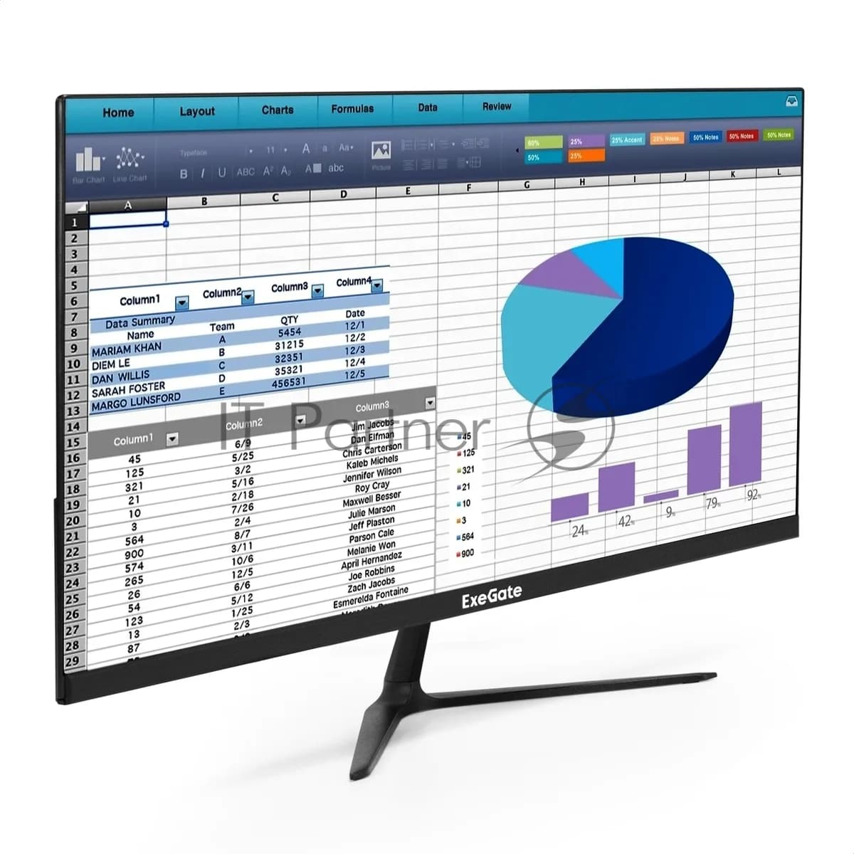 EXEGATE Exegate Монитор 23.8" ExeGate SmartView EP2400A IPS 1920x1080