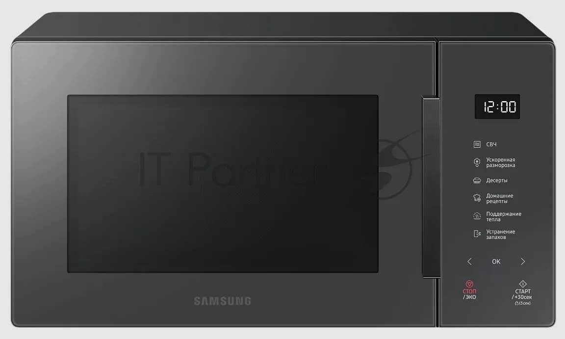 SAMSUNG Samsung Микроволновая печь Samsung MS23T5018AC/BW антрацит, 23 л