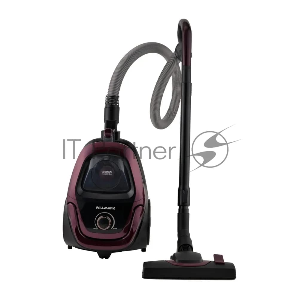 WILLMARK Willmark Пылесос Willmark VC-2630CYM бордовый, 450/2000 Вт
