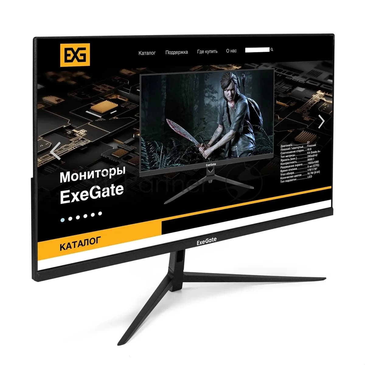 EXEGATE Exegate Монитор 27" ExeGate SmartView EZ2700A IPS 1920x1080, 75 Гц